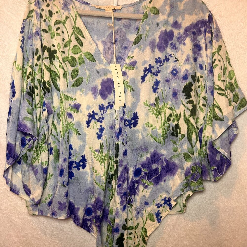 BNWT Lovestitch Floral Print Top